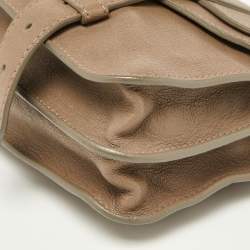 Proenza Schouler Beige Leather Flap PS1 Clutch
