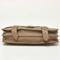 Proenza Schouler Beige Leather Flap PS1 Clutch
