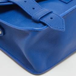 Proenza Schouler Blue Leather Mini PS1 Crossbody Bag