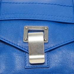 Proenza Schouler Blue Leather Mini PS1 Crossbody Bag