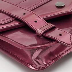 Proenza Schouler Purple Patent Leather Mini PS1 Crossbody Bag