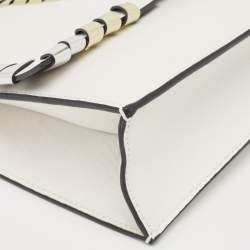 Proenza Schouler White/Metallic Leather Clutch