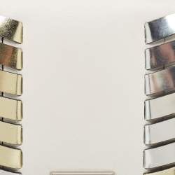 Proenza Schouler White/Metallic Leather Clutch
