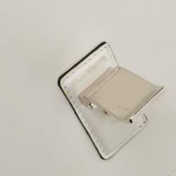 Proenza Schouler White/Metallic Leather Clutch