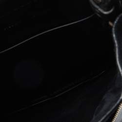 Proenza Schouler Black Vertical Zip Convertible Top Handle Bag