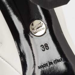 Proenza Schouler White Leather Ankle Length Boots Size 38