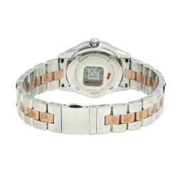 مملوكة مسبقًا ساعة يد نسائية رادو هايبركروم R32976722 ألماس ستانلس ستيل سيراموس مطلي ذهب وردي سوداء 31 مم