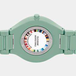 مملوكة مسبقًا Rado English Green HIgh-Tech Ceramic True R27096662 Women's Wristwatch 39 mm 