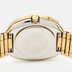 Pre Owned Rado Black CVD Coated Tungsten Carbide Gold PVD Coated Stainless Steel Diastar R12306313 Women's Wristwatch 27.30 m