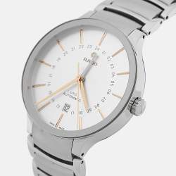 Rado Silver Stainless Steel Centrix UTC R30164013 Men's Wristwatch 40 mm