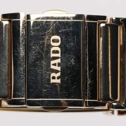 Rado Champnge Gold Plated Stainless Steel Integral  R20791732 Women's Wristwatch 24 mm