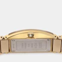 Rado Champnge Gold Plated Stainless Steel Integral  R20791732 Women's Wristwatch 24 mm