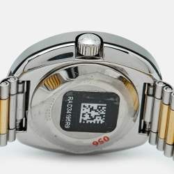 مملوكة مسبقًا Rado Champagne Tungsten Carbide Two-tone Stainless Steel Diamond DiaStar R12403633 Women's Wristwatch 27.30 mm