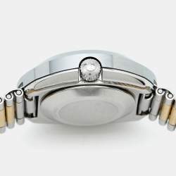 مملوكة مسبقًا Rado Diastar R12403633 Champagne Dial CVD-Coated Hardmetal Two-Tone Stainless Steel Women Wristwatch 27.30 mm