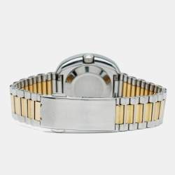 مملوكة مسبقًا Rado Diastar R12403633 Champagne Dial CVD-Coated Hardmetal Two-Tone Stainless Steel Women Wristwatch 27.30 mm