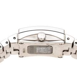 Pre Owned  سا�عة يد نسائية رادو كاربيد دياستار R18682153 ستانلس ستيل كاربون رصاصية 20 مم