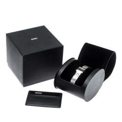 Pre Owned  ساعة يد نسائية رادو كاربيد دياستار R18682153 ستانلس ستيل كاربون رصاصية 20 مم