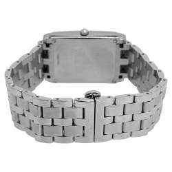 Pre Owned Rado Silver White Stainless Steel Tungsten Carbide Diastar 129.0563.3 Women's Wristwatch 25.50 mm