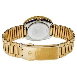 Pre Owned Rado Champagne Yellow Gold Tone Stainless Steel R12306303 DiaStar Quartz Women's Wristwatch 28MM