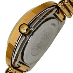 Pre Owned Rado Champagne Yellow Gold Tone Stainless Steel R12306303 DiaStar Quartz Women's Wristwatch 28MM