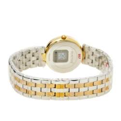 Pre Owned ساعة يد نسائية رادو فلورنس R48872723 ستانلس ستيل ذهبي اللون فضية 28 مم