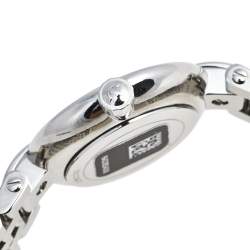 مملوكة مسبقًا Rado Mother of Pearl Stainless Steel Coupole Diamonds R22854929 Women's Wristwatch 27 mm 
