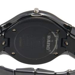 Pre Owned Rado Black Ceramic Xeramo 160.0453.3 Women's Wristwatch 37 mm 