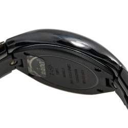 Pre Owned Rado Black Ceramic Xeramo 160.0453.3 Women's Wristwatch 37 mm 