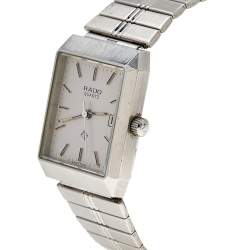 Pre Owned Rado Silver Stainless Steel Vintage 16560790 Women's Wristwatch 22 mm