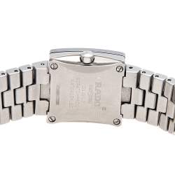 مملوكة مسبقًا Rado Blue Stainless Steel Diastar 322.0682.3 Women's Wristwatch 20 mm