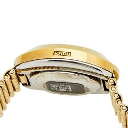 مملوكة مسبقًا ساعة يد نسائية رادو دياستار R12416613 ستانلس ستيل مطلية ذهب أصفر 27 مم
