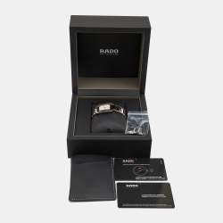 مملوكة مسبقًا Rado White Two Two Stainless Steel Integral R20212103 Women's Wristwatch 23 mm