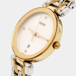 Pre Owned ساعة يد نسائية رادو فلورنس 111.3872.2 ستانلس ستيل لونين فضية  28 مم