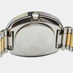 Rado Yellow Gold Tungsten Carbide Two-Tone Stainless Steel Diastar R12307304 Women's Wristwatch 27.3 mm