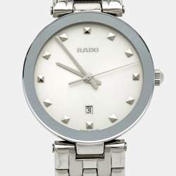 Rado Silver Stainless Steel Florence R48874024 Women's Wristwatch 28 mm 