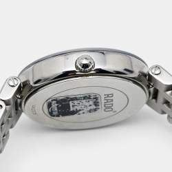 Pre Owned Rado Black Stainless Steel Florence R48874153 Women's Wristwatch 28 mm