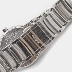 Rado Black Stainless Steel Diamond Centrix R30928713 Women's Wristwatch 28 mm