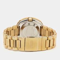 Rado Champagne Tungsten Carbide Gold Plated Stainless Steel DiaStar R12416394 Women's Wristwatch 27.30 mm