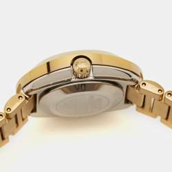 Rado Champagne Tungsten Carbide Gold Plated Stainless Steel DiaStar R12416394 Women's Wristwatch 27.30 mm