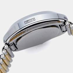 Rado Champagne Tungsten Carbide Two-Tone Stainless Steel DiaStar R12307304 Women's Wristwatch 27.30 mm