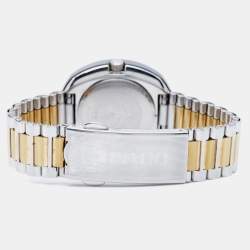 Rado Champagne Tungsten Carbide Two-Tone Stainless Steel DiaStar R12307304 Women's Wristwatch 27.30 mm