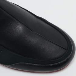 Raf Simons Black Leather Cycloid Ankle Boots Size 41