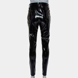 Rag & Bone Black Synthetic High Rise Pants M