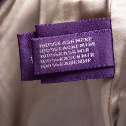 Pre Owned Ralph Lauren Collection Ecru Cashmere Knit Pencil Skirt S