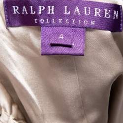 Pre Owned Ralph Lauren Collection Ecru Cashmere Knit Pencil Skirt S