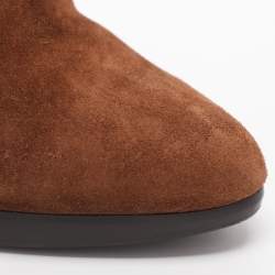 Pre Owned حذاء بوت رالف لورين بني شامواه كولكشن مقاس 40