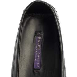Pre Owned Ralph Lauren Tricolor Leather Penny Slip On Loafers Size 39