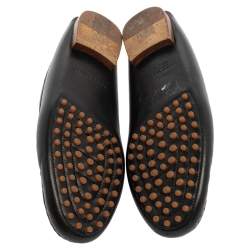 Pre Owned Ralph Lauren Tricolor Leather Penny Slip On Loafers Size 39