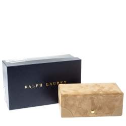Pre Owned Ralph Lauren Beige Suede Brooke Travel Jewellery Box