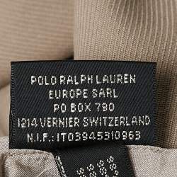 Ralph Lauren Beige Stretch Knit Patton Jodphur Pants S
